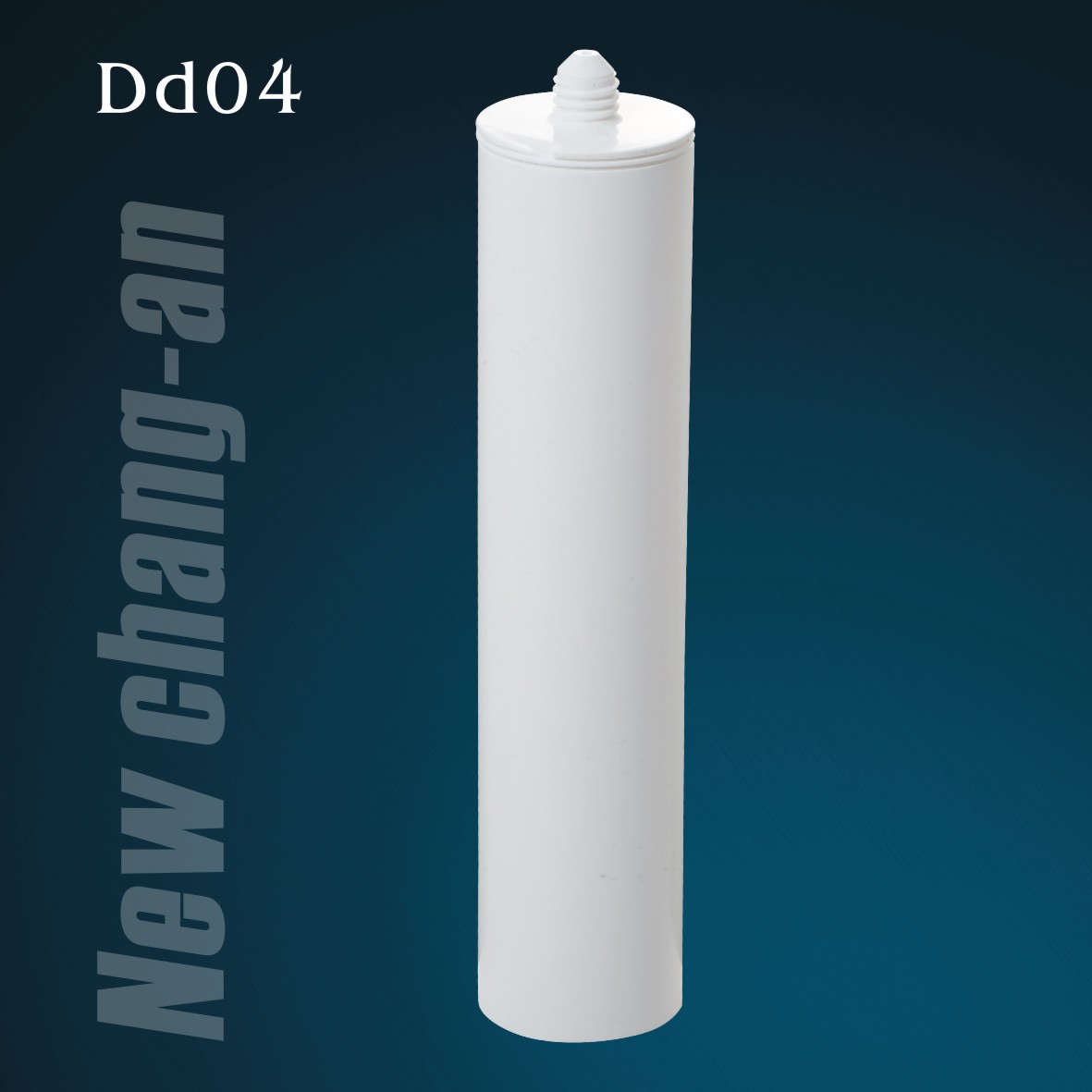 Hộp mực nhựa HDPE rỗng 300ml cho chất bịt kín silicone Dd04